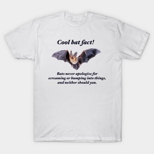 Cool Bat Fact! T-Shirt